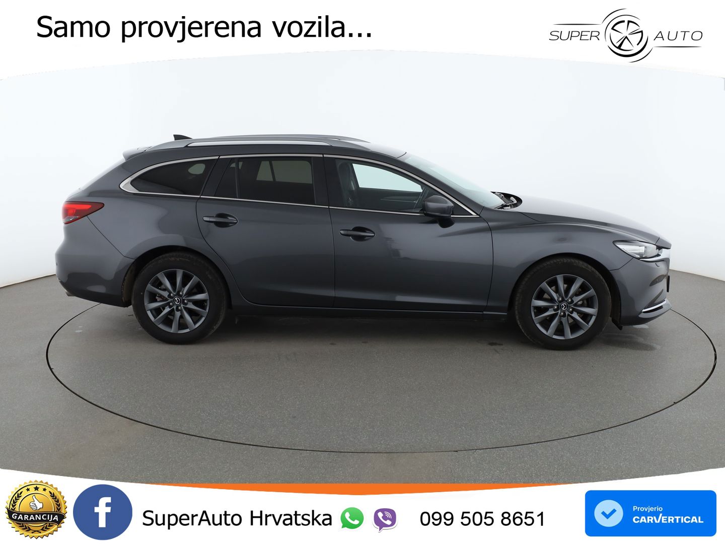 Mazda 6 Sport Combi 2.0 SKYACTIV-G (165 KS) SKYACTIV-Drive LED+GR SJED+ACC
