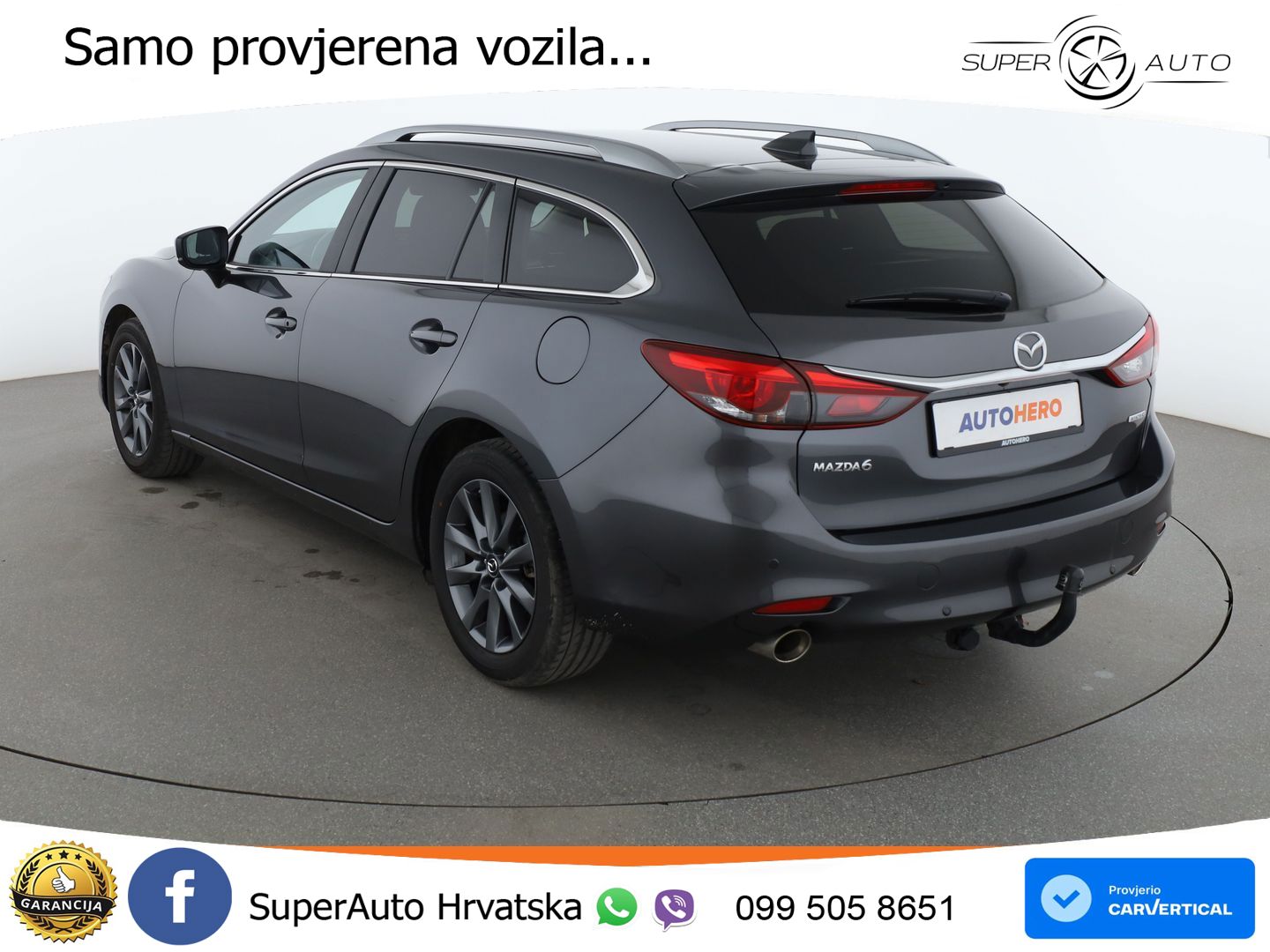 Mazda 6 Sport Combi 2.0 SKYACTIV-G (165 KS) SKYACTIV-Drive LED+GR SJED+ACC