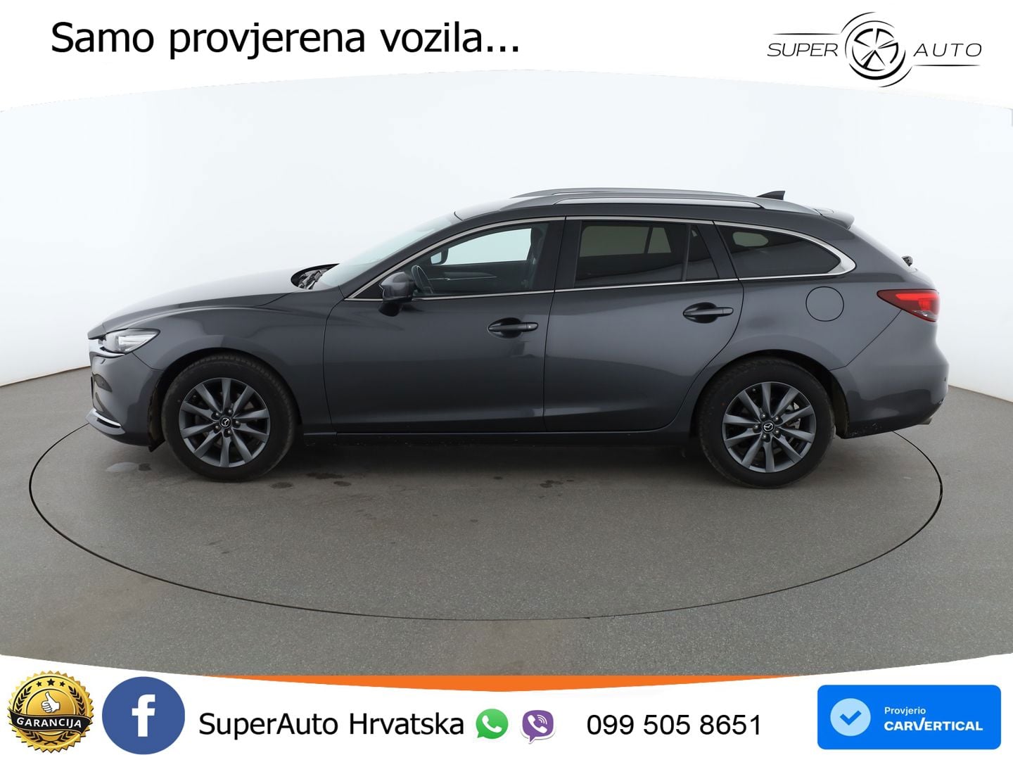 Mazda 6 Sport Combi 2.0 SKYACTIV-G (165 KS) SKYACTIV-Drive LED+GR SJED+ACC