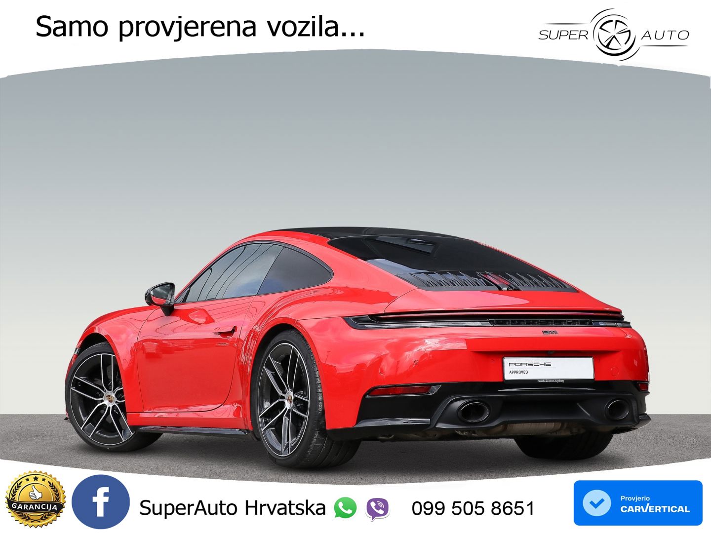 Porsche 911 Carrera GTS 3.0 (480 KS) PDK MATRIX+GR SJED+KAM
