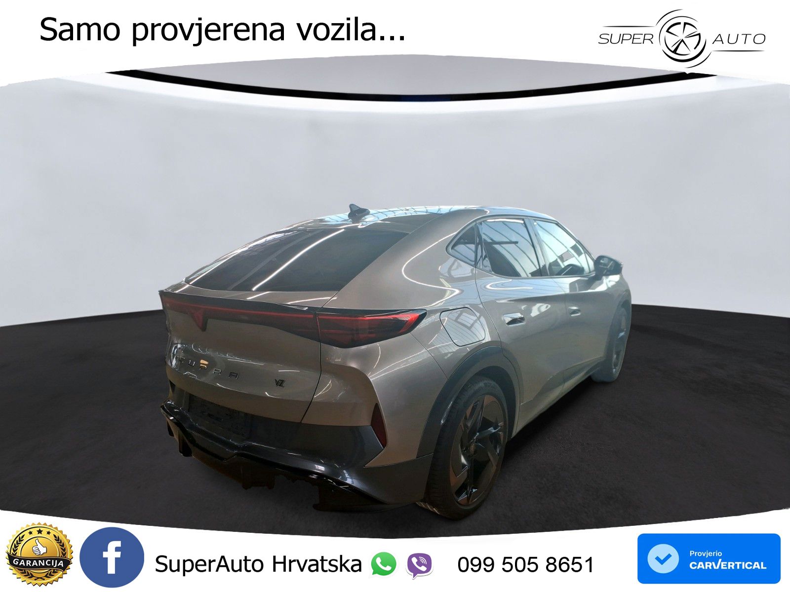 Cupra Tavascan 82 kWh (340 KS)  4WD VZ LED+GR SJED+ACC