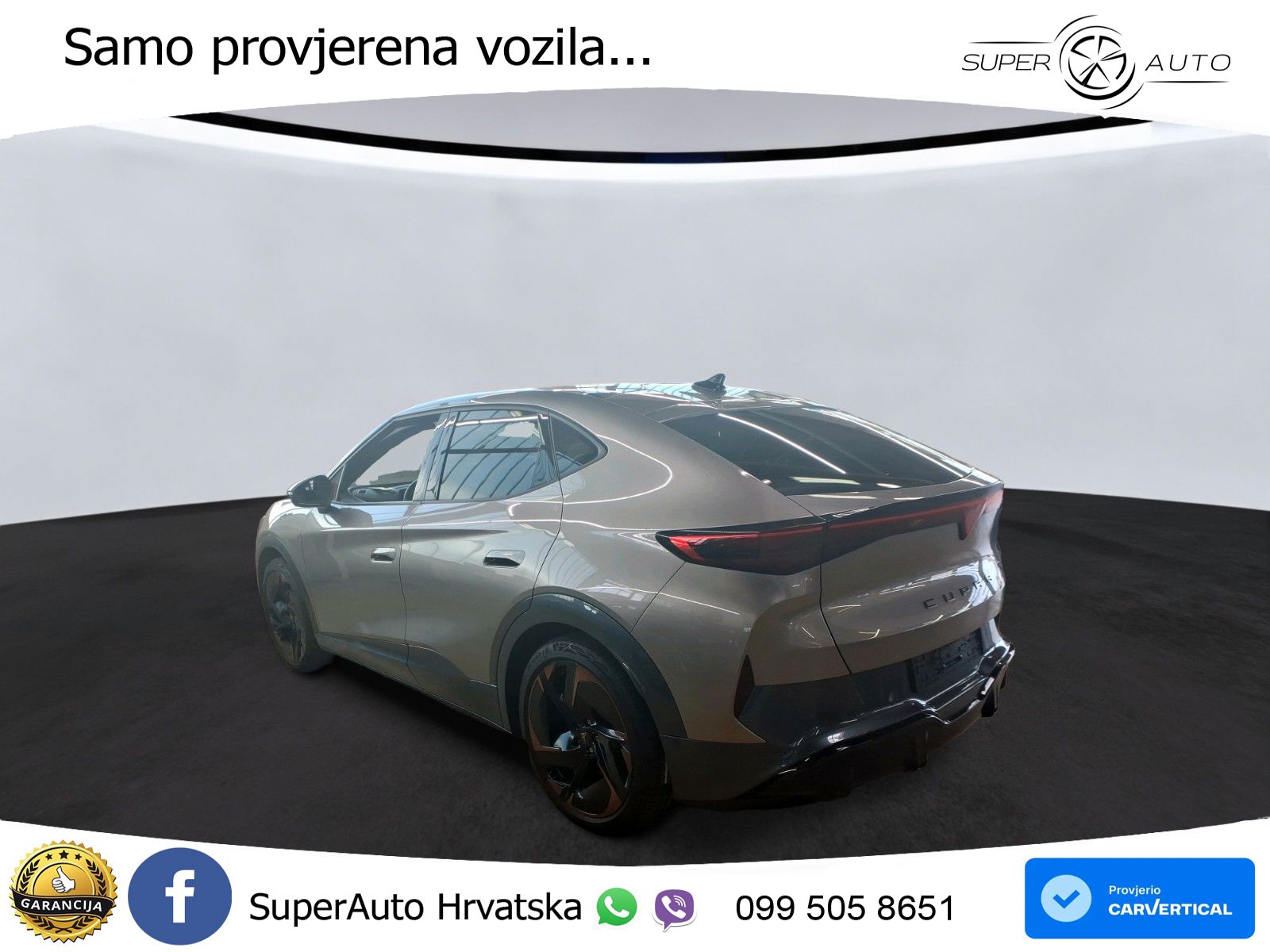 Cupra Tavascan 82 kWh (340 KS)  4WD VZ LED+GR SJED+ACC