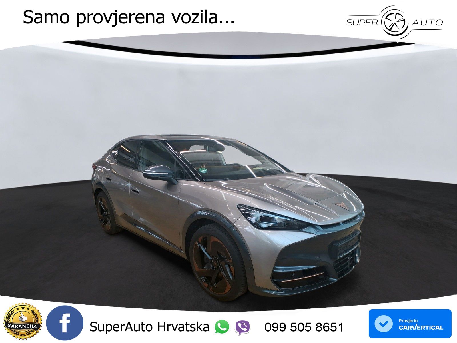 Cupra Tavascan 82 kWh (340 KS)  4WD VZ LED+GR SJED+ACC