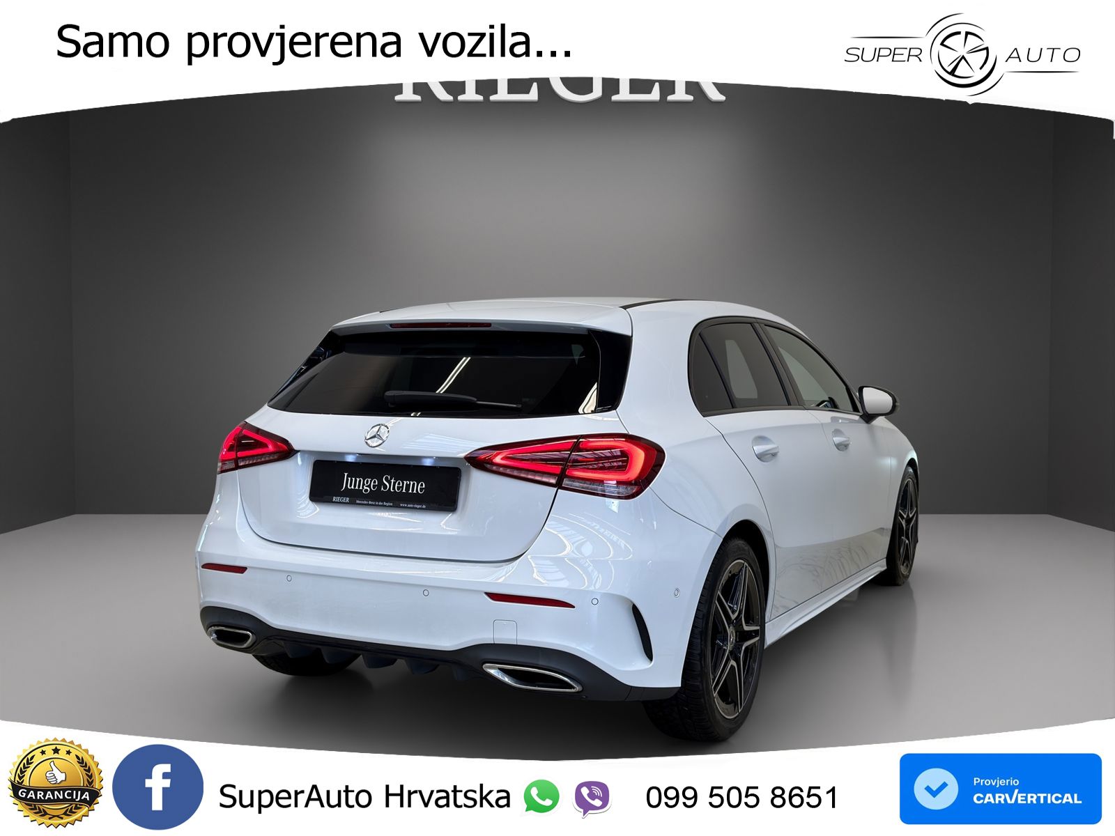 Mercedes-Benz A 220d 8G-DCT AMG MATRIX+GR SJED+KAM
