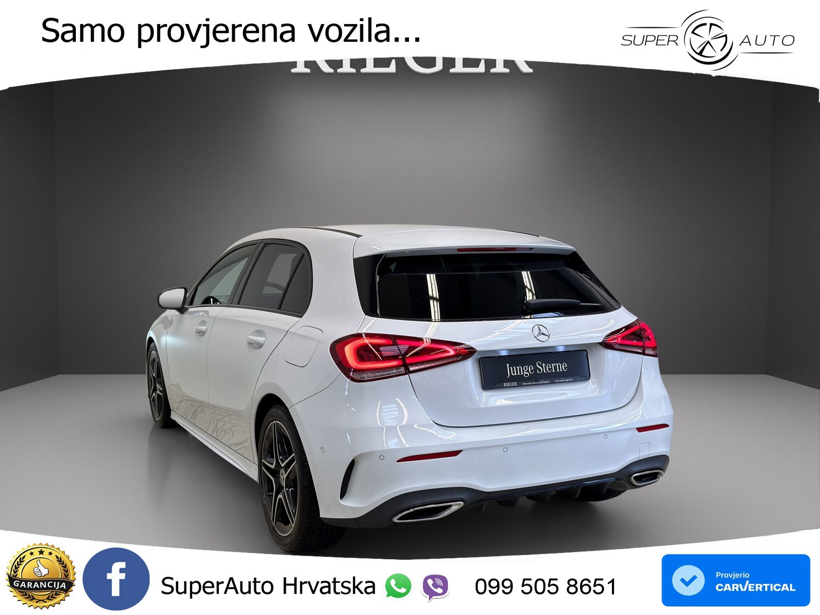 Mercedes-Benz A 220d 8G-DCT AMG MATRIX+GR SJED+KAM