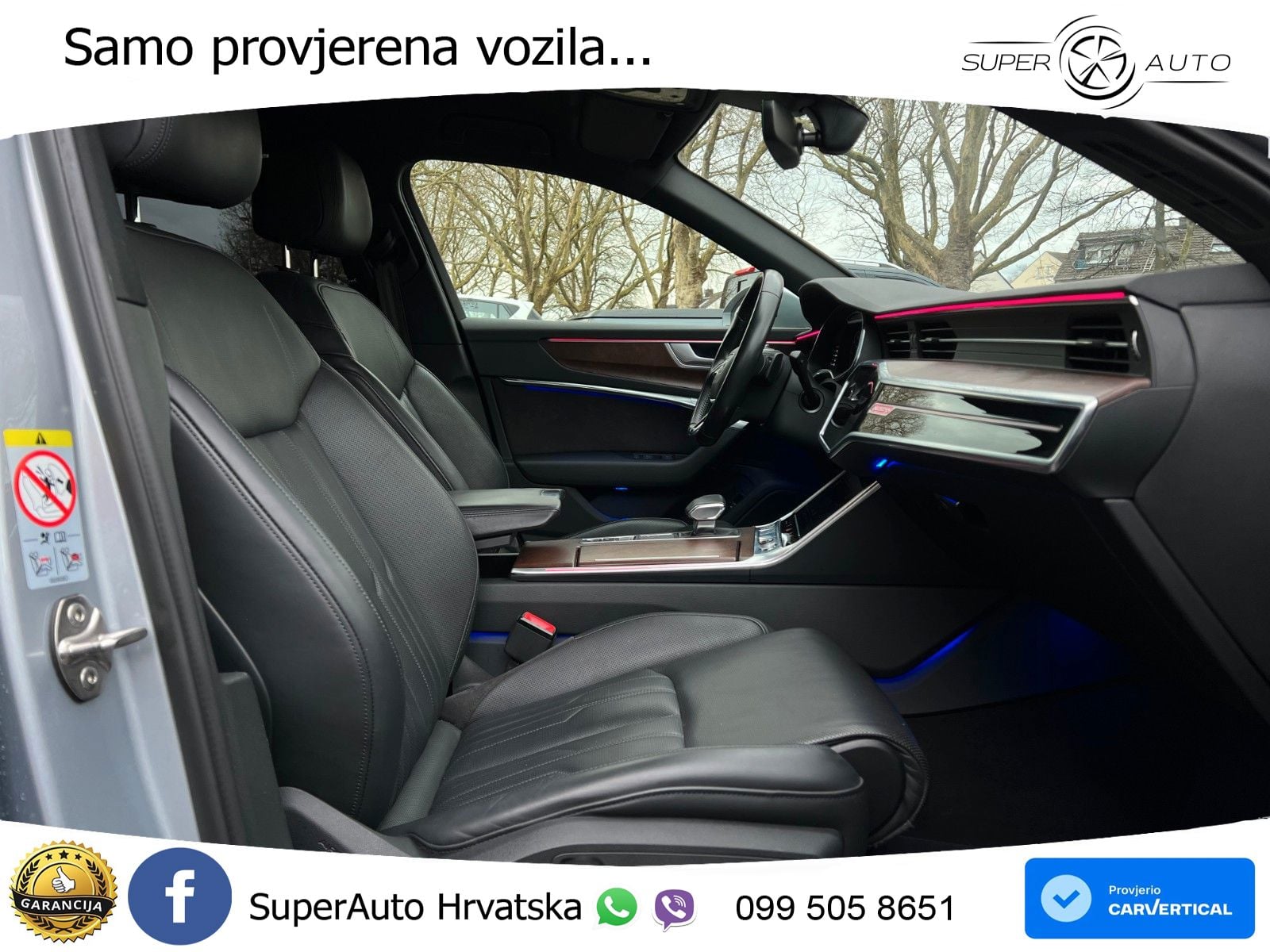 Audi A6 50 TDI V6 (286 KS) quattro tiptronic ZRAČNI+ACC+4xGR SJED+KAM