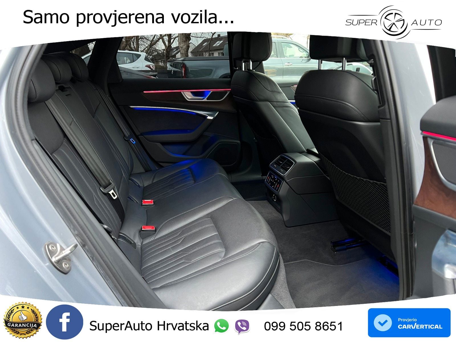 Audi A6 50 TDI V6 (286 KS) quattro tiptronic ZRAČNI+ACC+4xGR SJED+KAM