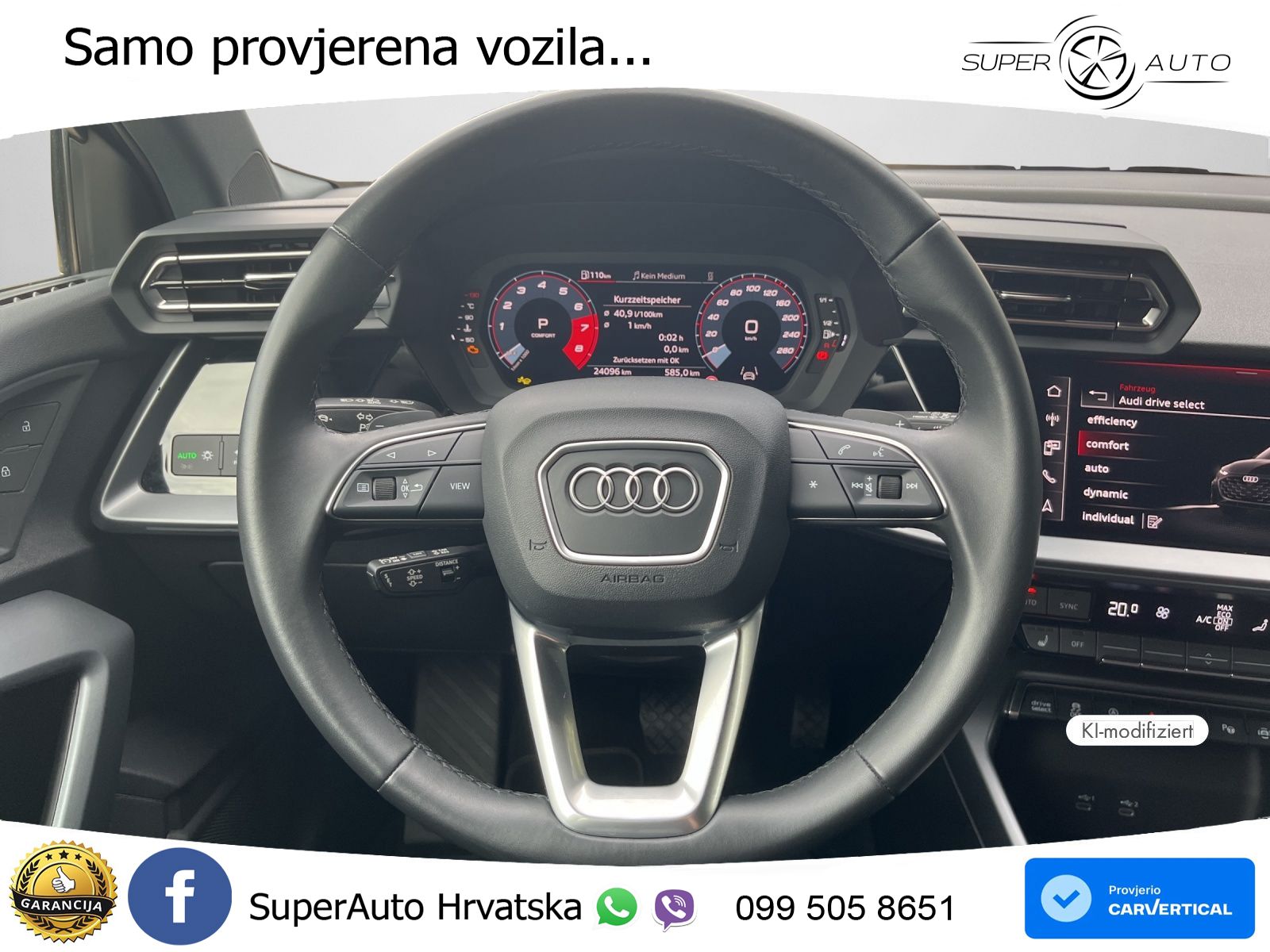 Audi A3 Sportback 30 TFSI (116 KS) Mild Hybrid S tronic S line LED+GR SJED+ACC
