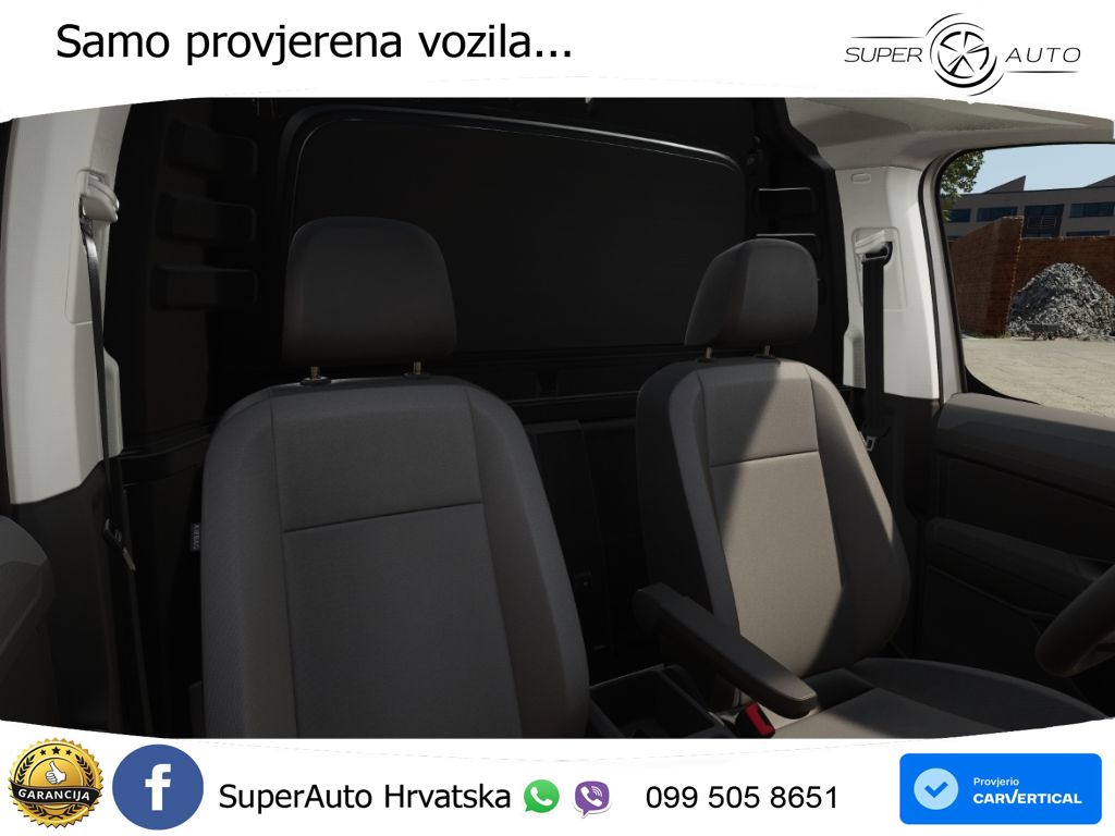 Volkswagen Caddy Cargo 2.0 TDI 6-Gang SHZ BT Klima PDCv+h F 102 KS