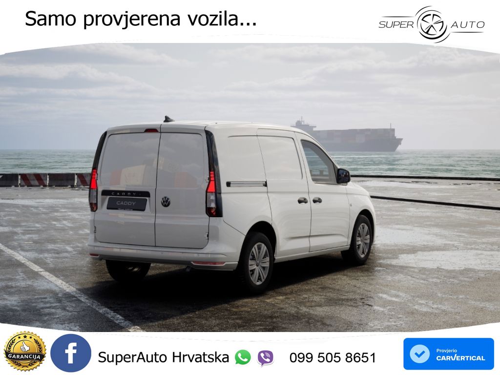 Volkswagen Caddy Cargo 2.0 TDI 6-Gang SHZ BT Klima PDCv+h F 102 KS