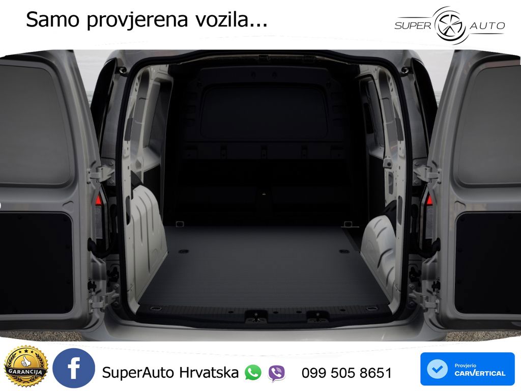 Volkswagen Caddy Cargo 2.0 TDI 6-Gang SHZ BT Klima PDCv+h F 102 KS