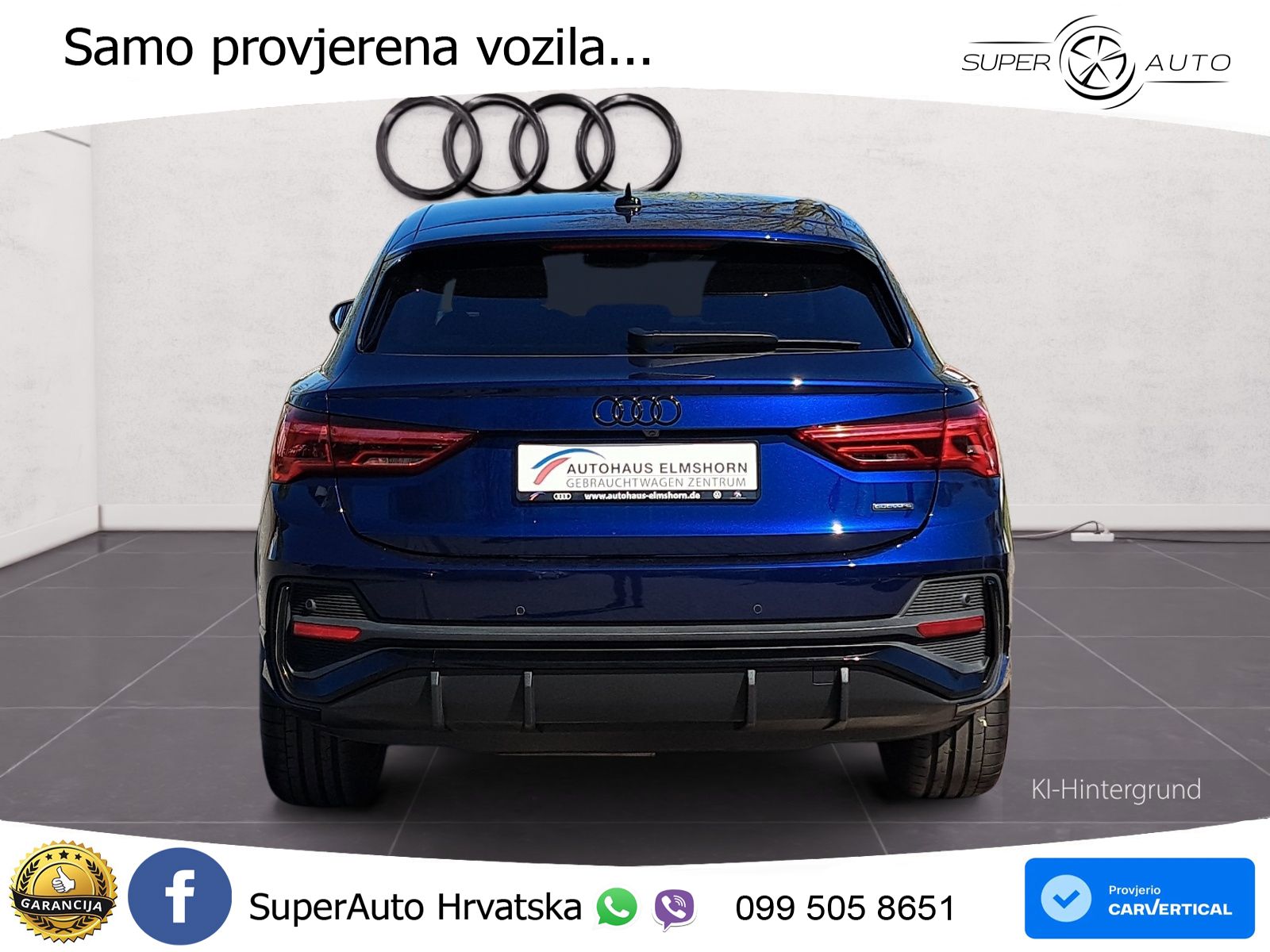 Audi Q3 Sportback 40 TDI (193 KS) quattro S tronic S line LED+GR SJED+ACC
