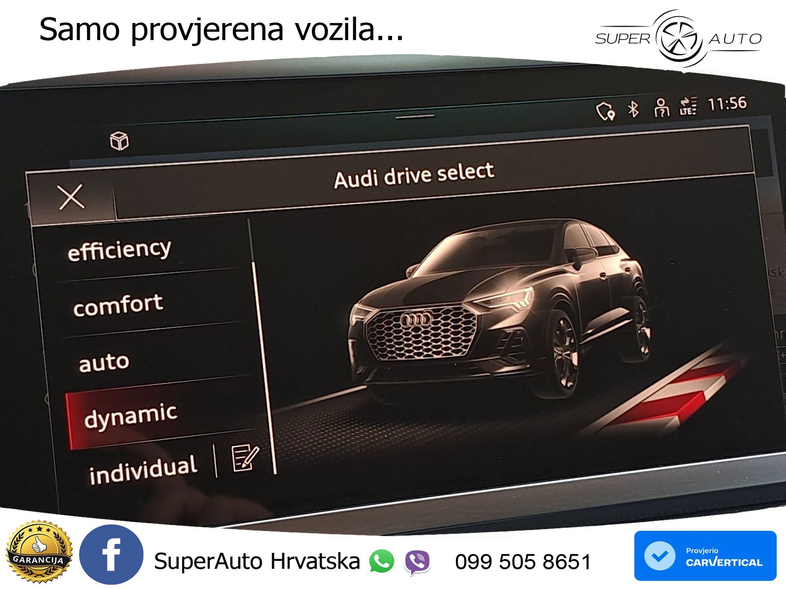 Audi Q3 Sportback 40 TDI (193 KS) quattro S tronic S line LED+GR SJED+ACC