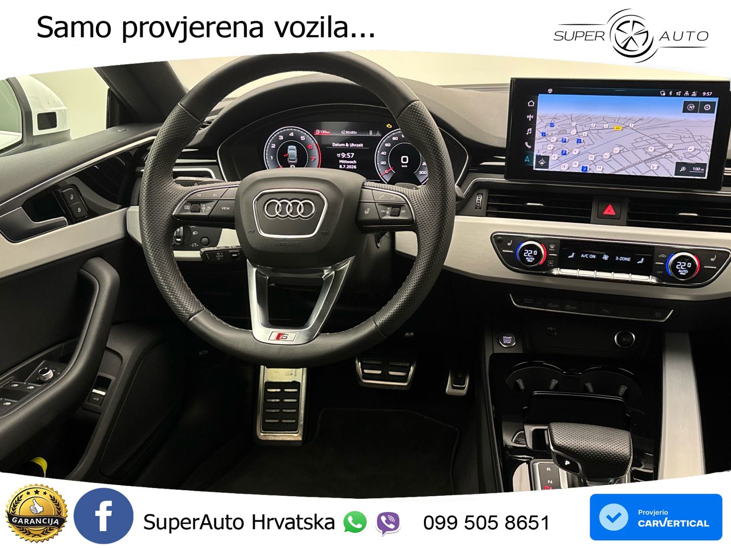 Audi A5 Sportback  40 TFSI (204 KS) S tronic advanced MATRIX+GR SJED+KAM