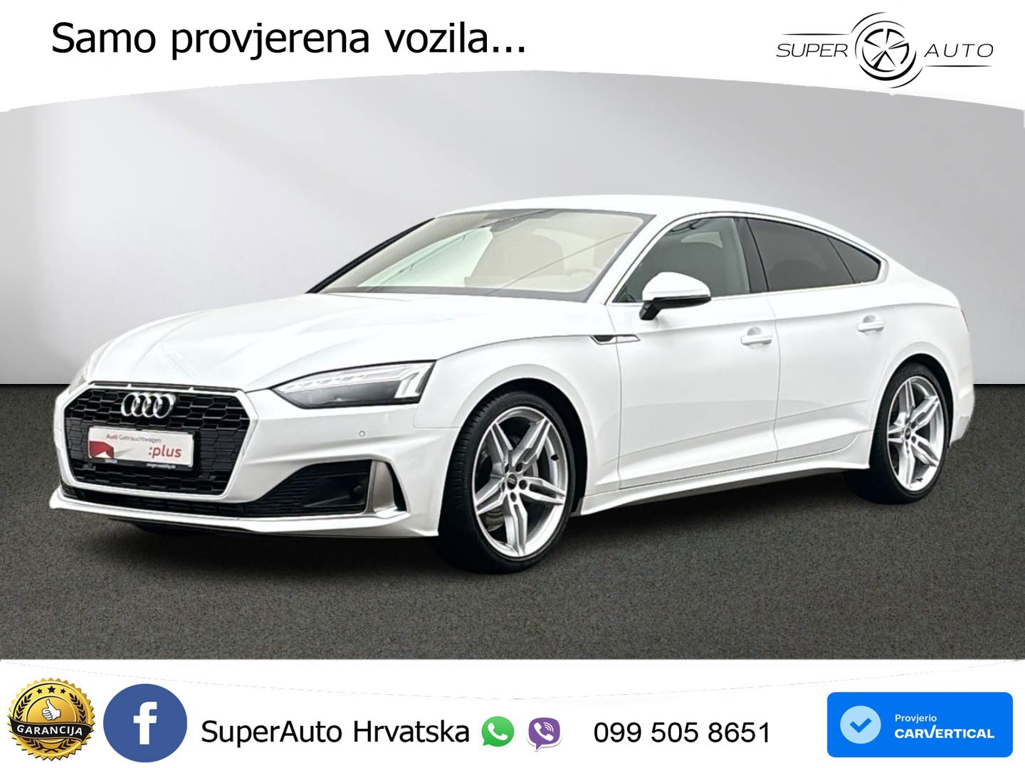 Audi A5 Sportback  40 TFSI (204 KS) S tronic advanced MATRIX+GR SJED+KAM
