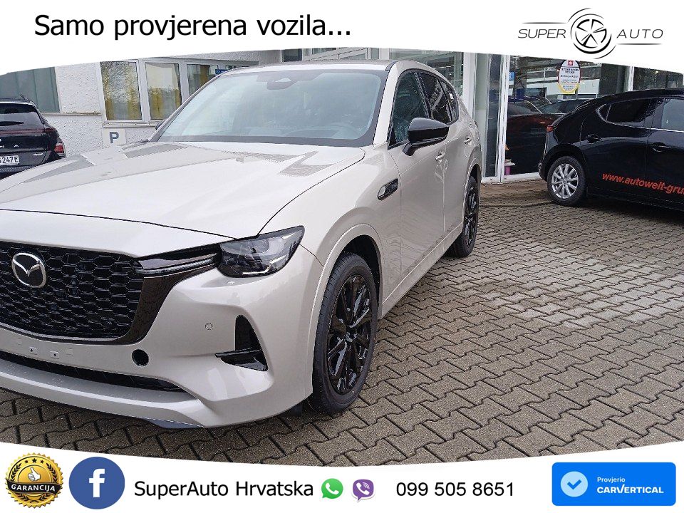 Mazda CX-60 3.3 e-Skyactiv D (254 KS) AWD Automatic MATRIX+GR SJED+KAM
