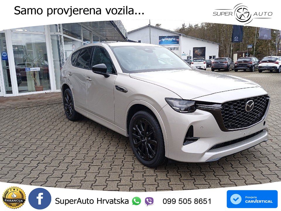 Mazda CX-60 3.3 e-Skyactiv D (254 KS) AWD Automatic MATRIX+GR SJED+KAM