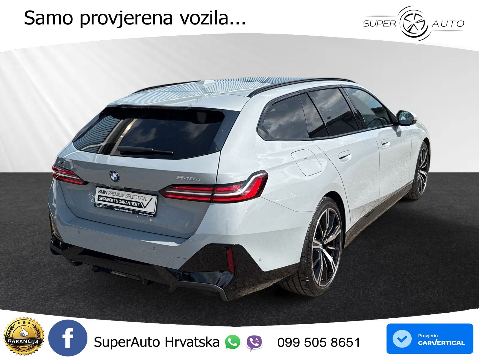 BMW 540d Touring (303 KS) xDrive Steptronic M Sport LED+GR SJED+ACC