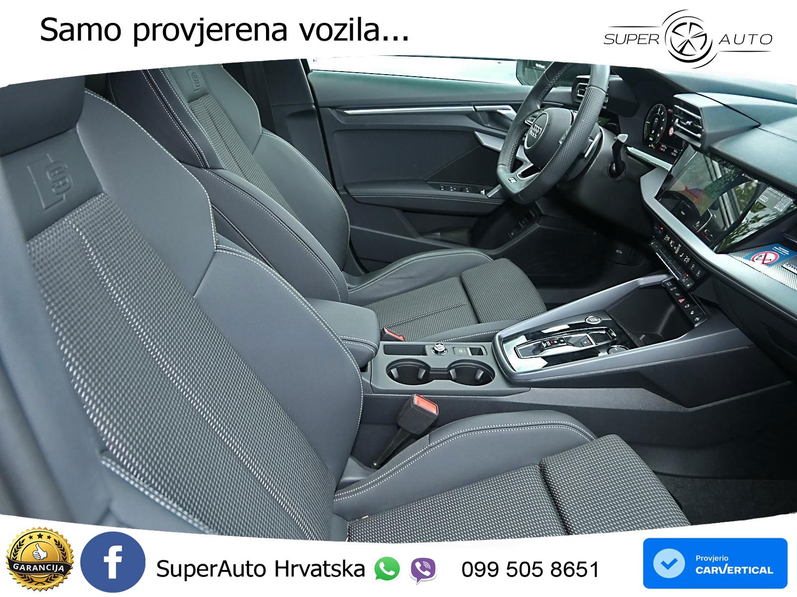 Audi A3 Sportback 40 TFSI e (204 KS) Plug-in Hybrid S tronic LED+GR SJED+ACC