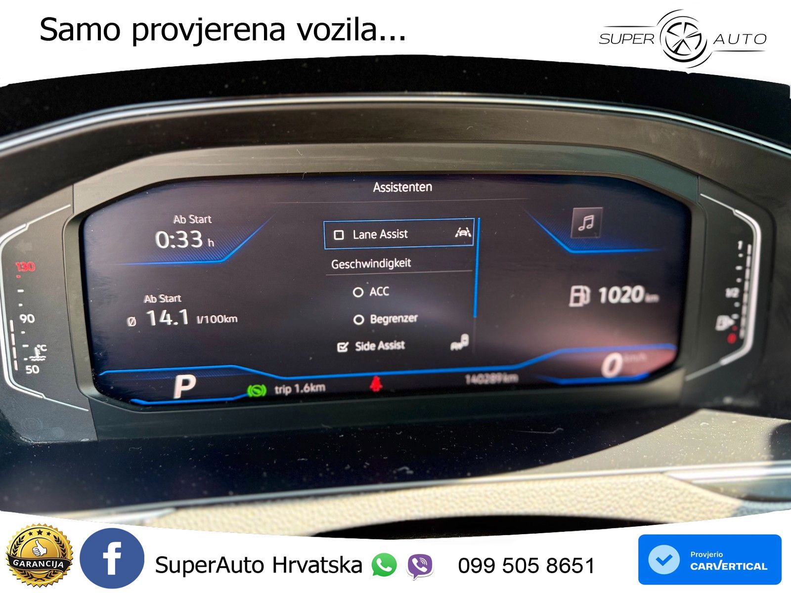 Volkswagen Passat Variant 2.0 TDI (200 KS) DSG Business LED+GR SJED+ACC