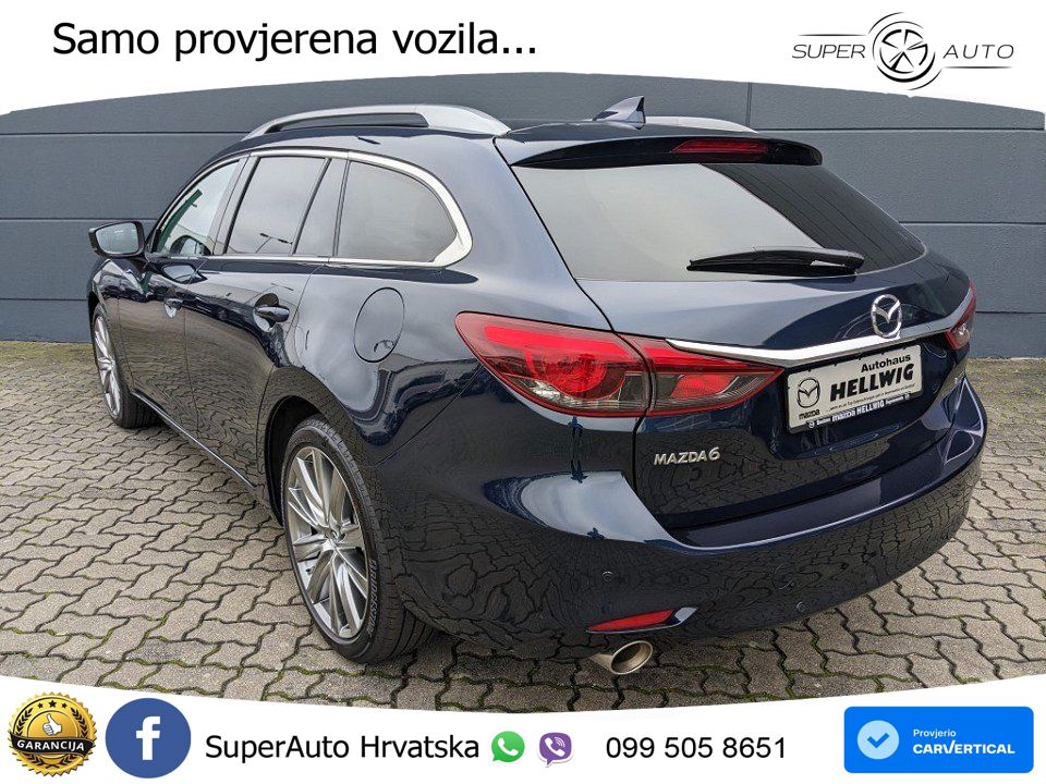 Mazda 6 Sport Combi 2.5 SKYACTIV-G (194 KS) SKYACTIV-Drive MATRIX+GR SJED+KAM