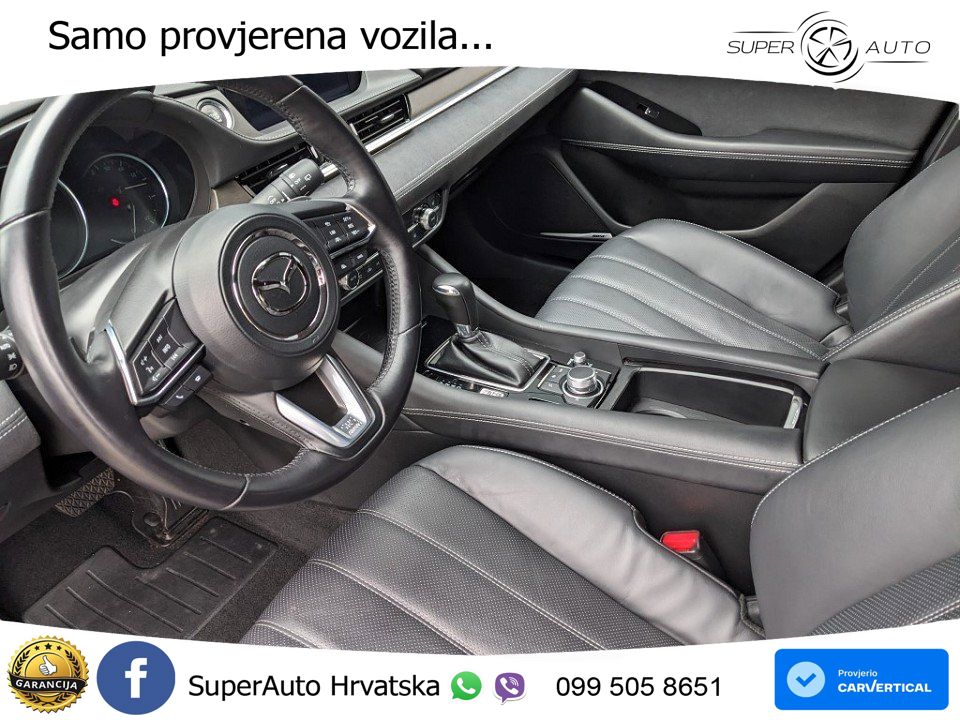 Mazda 6 Sport Combi 2.5 SKYACTIV-G (194 KS) SKYACTIV-Drive MATRIX+GR SJED+KAM