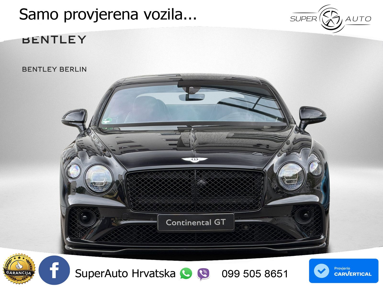 Bentley Continental GT III Speed 6.0 TSI W12 (659 KS) AWD DCT LED+GR SJED+ACC