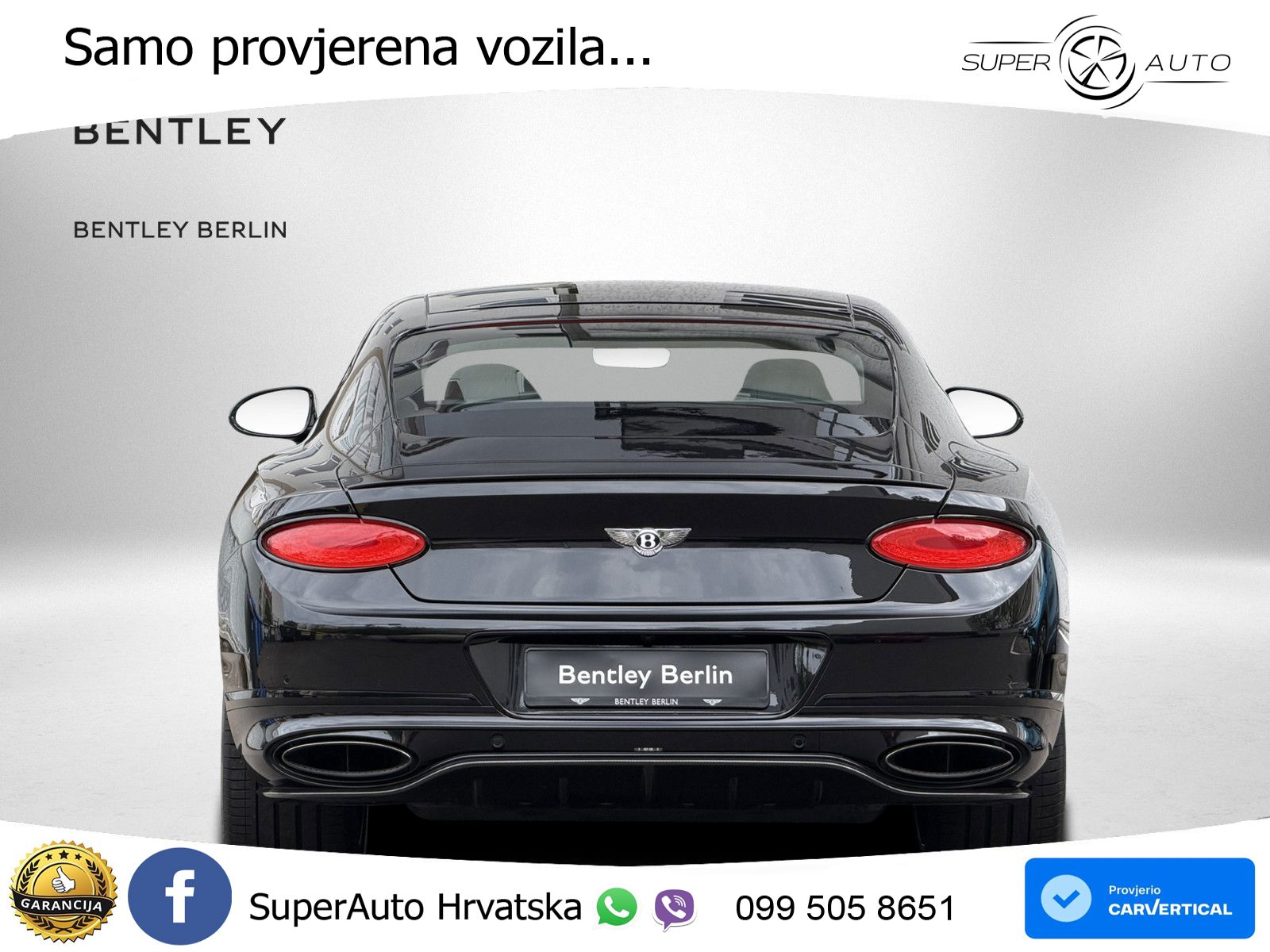Bentley Continental GT III Speed 6.0 TSI W12 (659 KS) AWD DCT LED+GR SJED+ACC