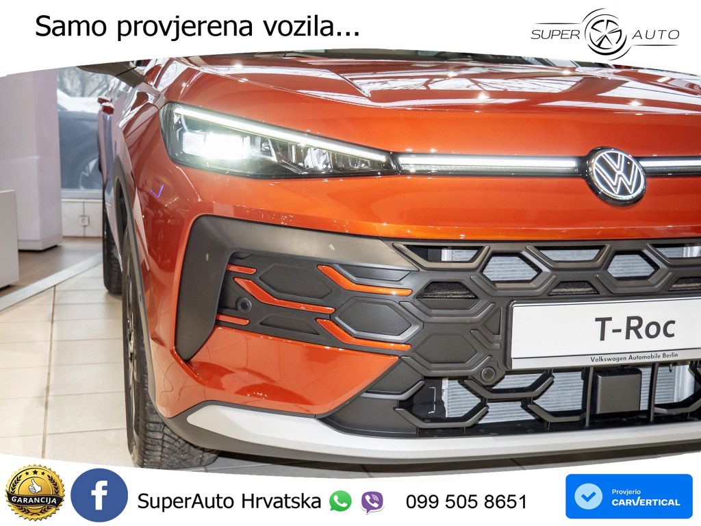 Volkswagen T-Roc II 1.5 eTSI (150 KS)  DSG MATRIX+GR SJED+KAM