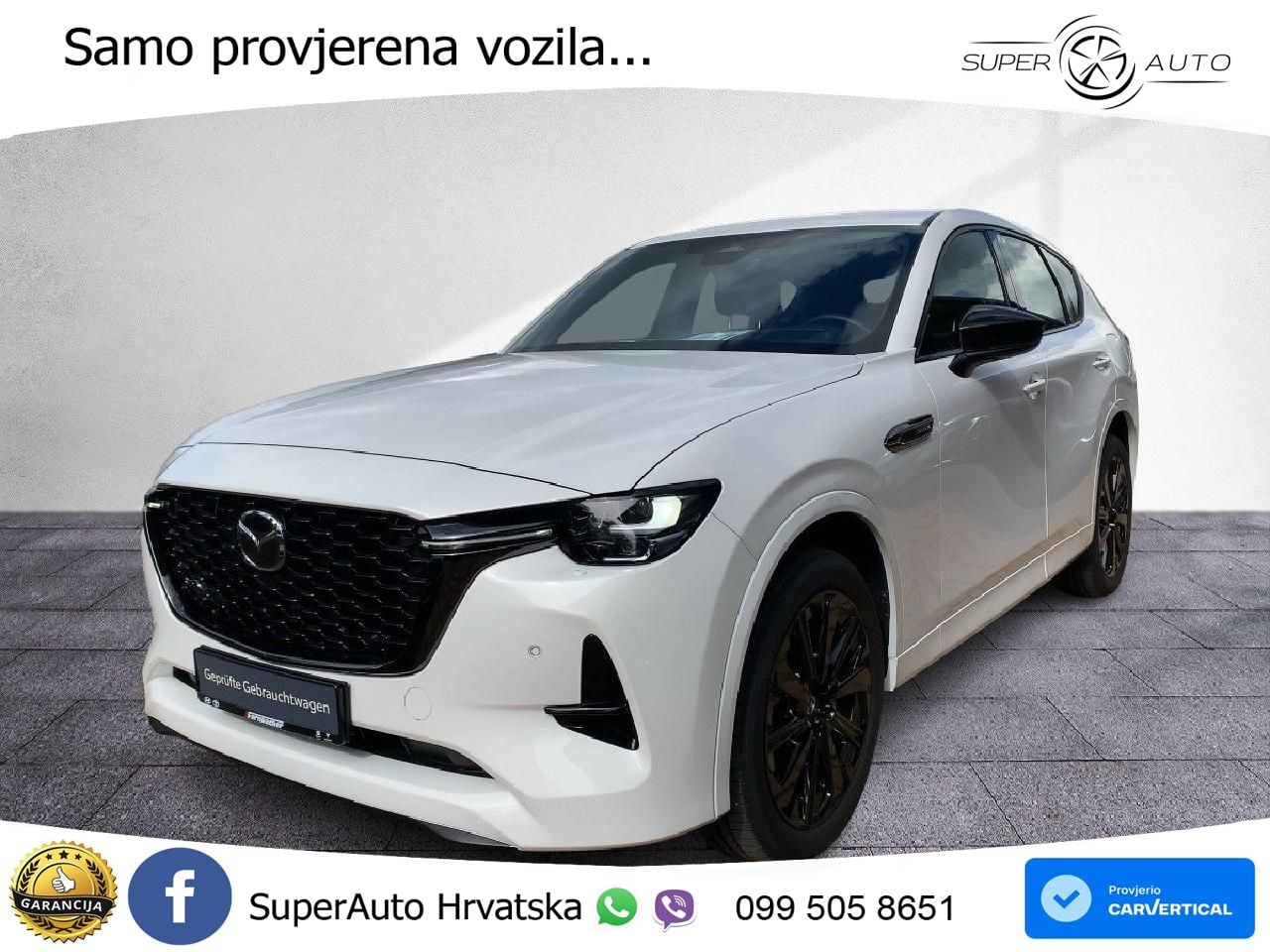 Mazda CX-60 3.3 e-Skyactiv D (254 KS) AWD Automatic MATRIX+GR SJED+KAM
