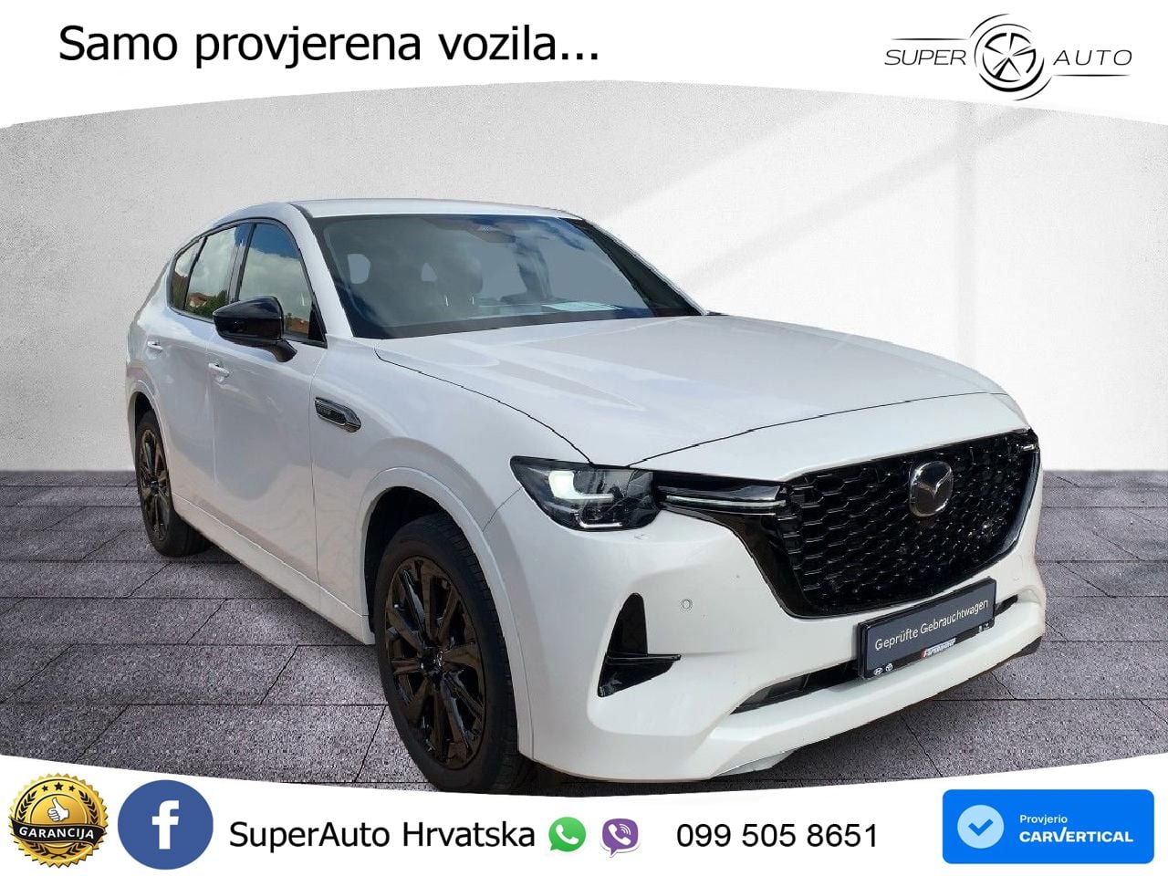 Mazda CX-60 3.3 e-Skyactiv D (254 KS) AWD Automatic MATRIX+GR SJED+KAM