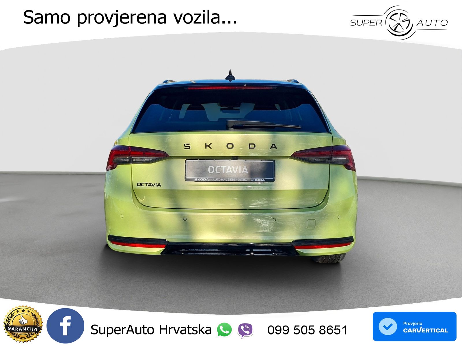 Škoda Octavia Combi 2.0 TDI (150 KS) DSG SportLine LED+GR SJED+ACC