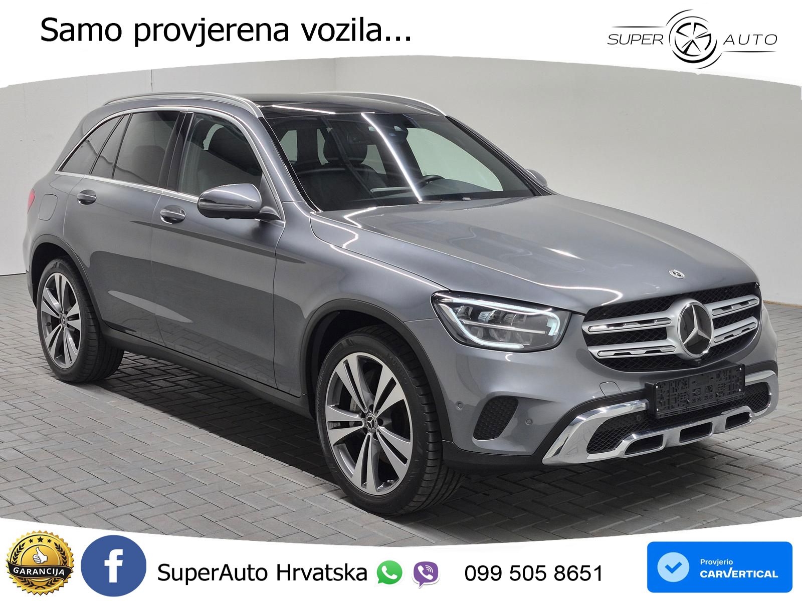 Mercedes GLC 400d (330 KS) 4MATIC 9G-TRONIC ZRAČNI+ACC+GR SJED+360+PANO