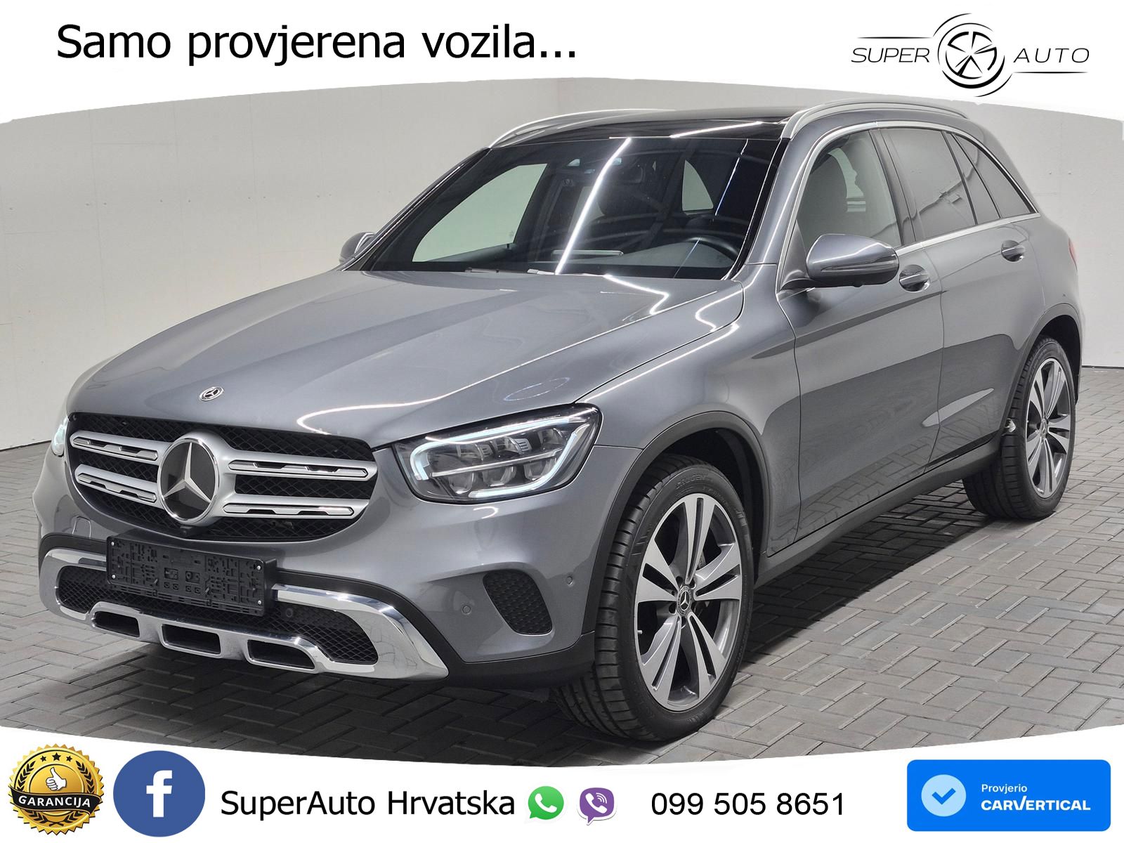 Mercedes GLC 400d (330 KS) 4MATIC 9G-TRONIC ZRAČNI+ACC+GR SJED+360+PANO