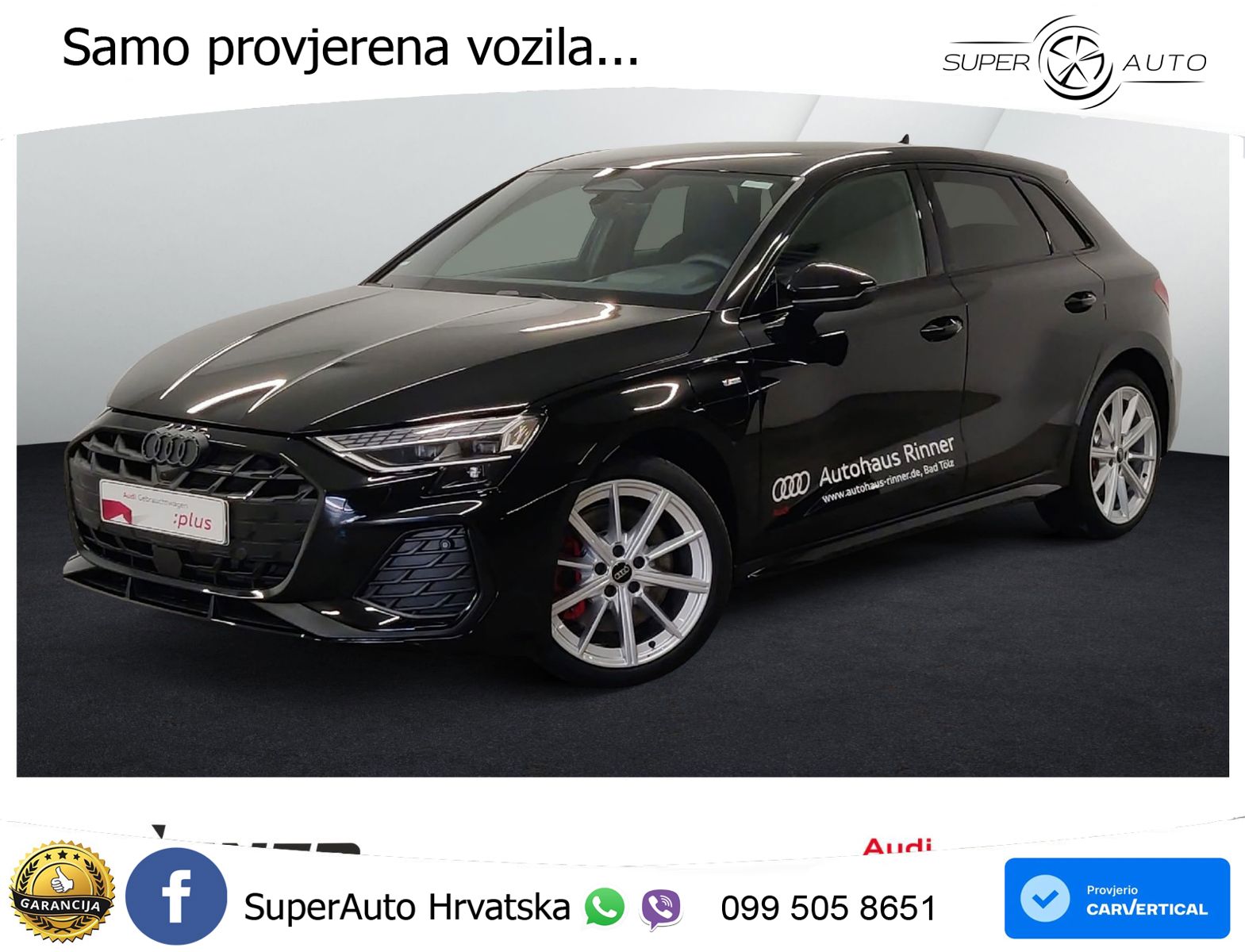 Audi A3 45 TFSIe (272 KS) S tronic S line LED+GR SJED+ACC