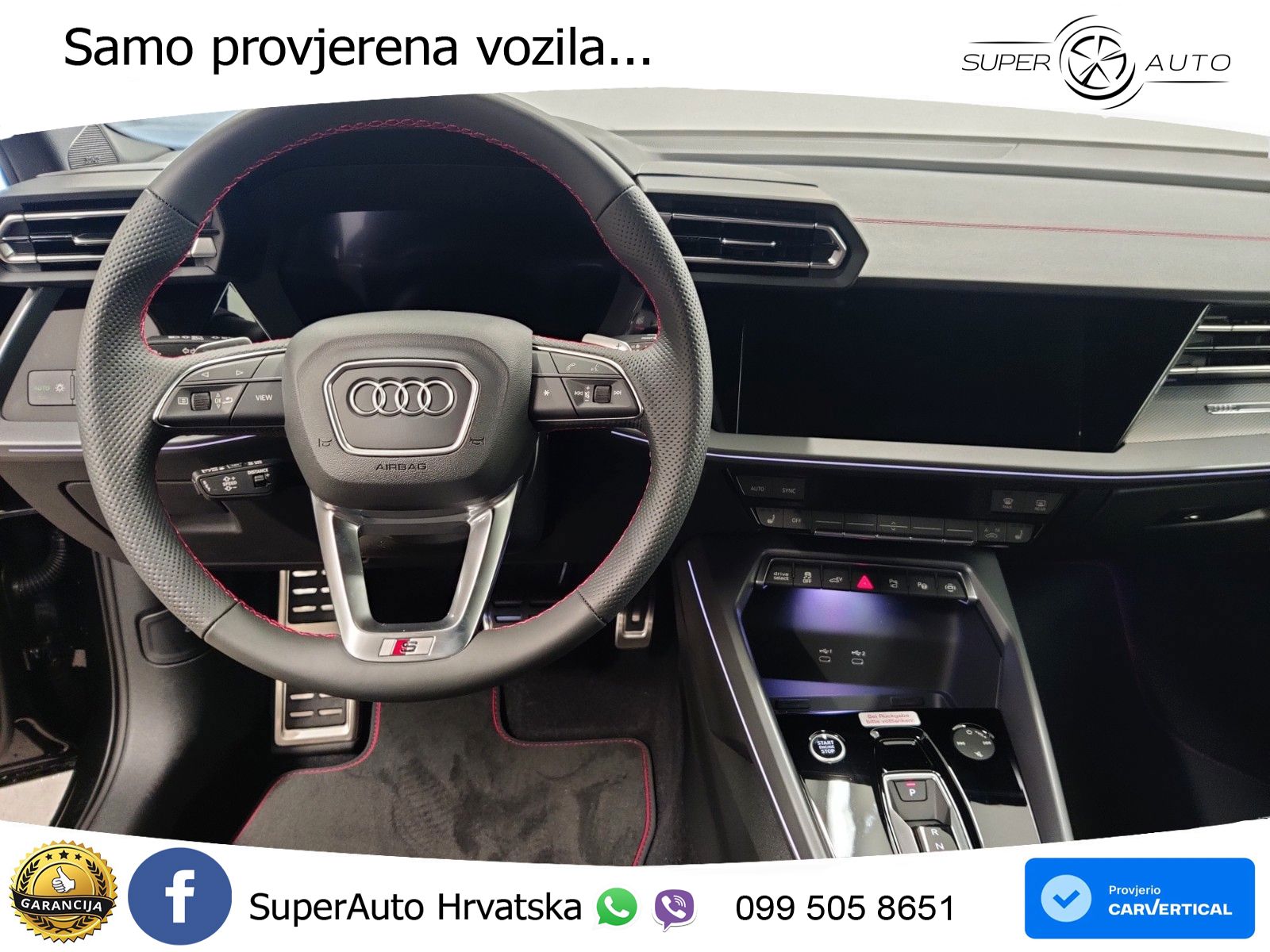 Audi A3 45 TFSIe (272 KS) S tronic S line LED+GR SJED+ACC