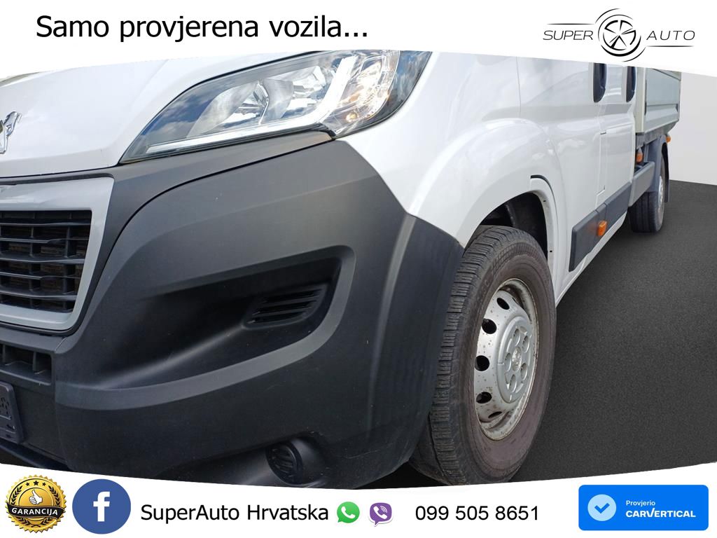 Peugeot Boxer Pritsche Doka. 435 L3 BlueHDi 165 Stop&St 165 KS
