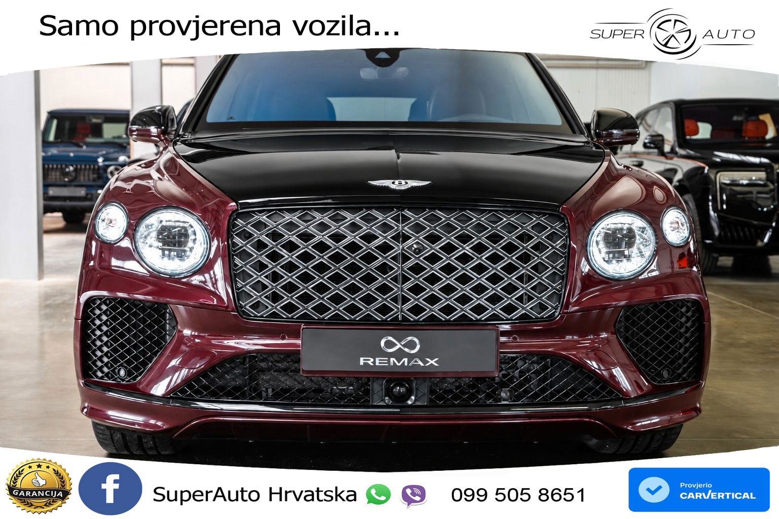 Bentley Bentayga EWB 4.0 V8 (550 KS) 4WD Automatic ZRAČNI+ACC+GR SJED+KAM+PANO