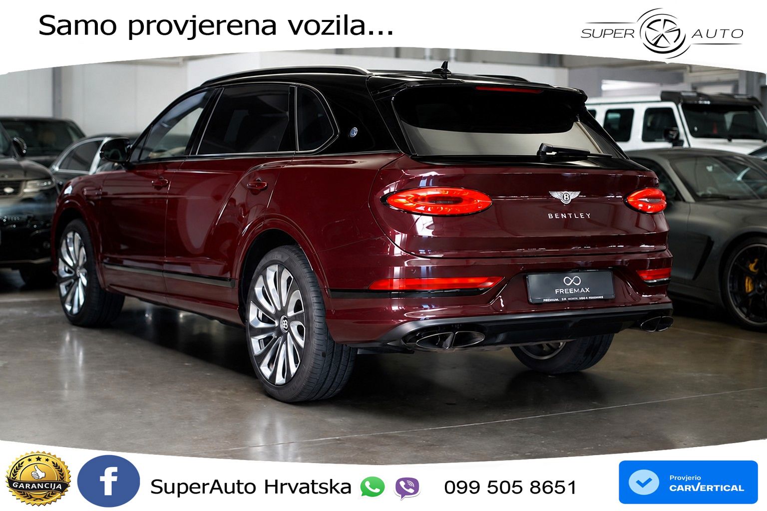 Bentley Bentayga EWB 4.0 V8 (550 KS) 4WD Automatic ZRAČNI+ACC+GR SJED+KAM+PANO