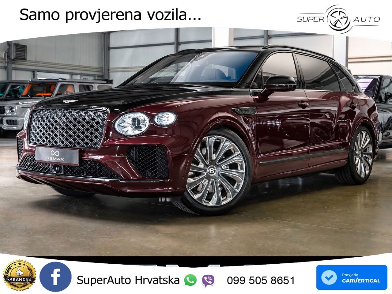 Bentley Bentayga EWB 4.0 V8 (550 KS) 4WD Automatic ZRAČNI+ACC+GR SJED+KAM+PANO