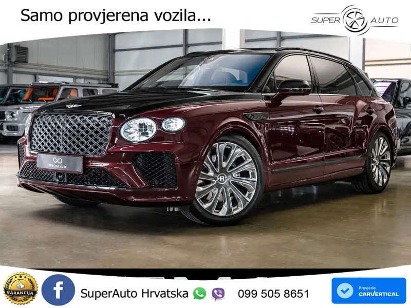 Bentley Bentayga EWB 4.0 V8 (550 KS) 4WD Automatic ZRAČNI+ACC+GR SJED+KAM+PANO