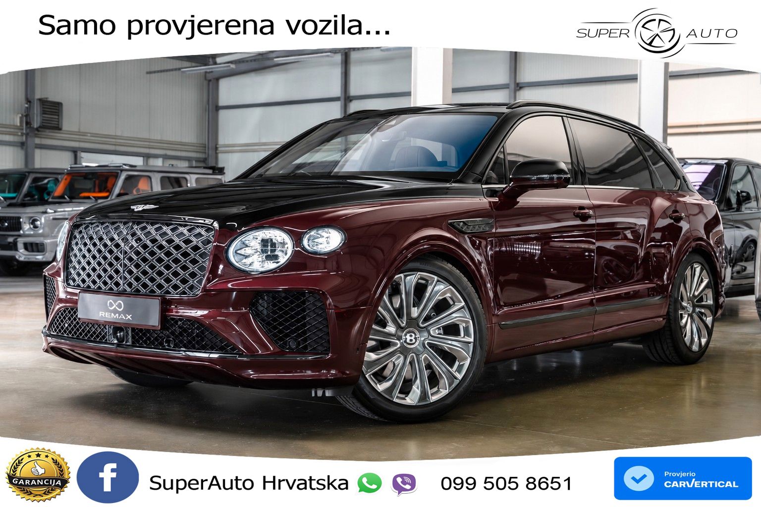 Bentley Bentayga EWB 4.0 V8 (550 KS) 4WD Automatic ZRAČNI+ACC+GR SJED+KAM+PANO