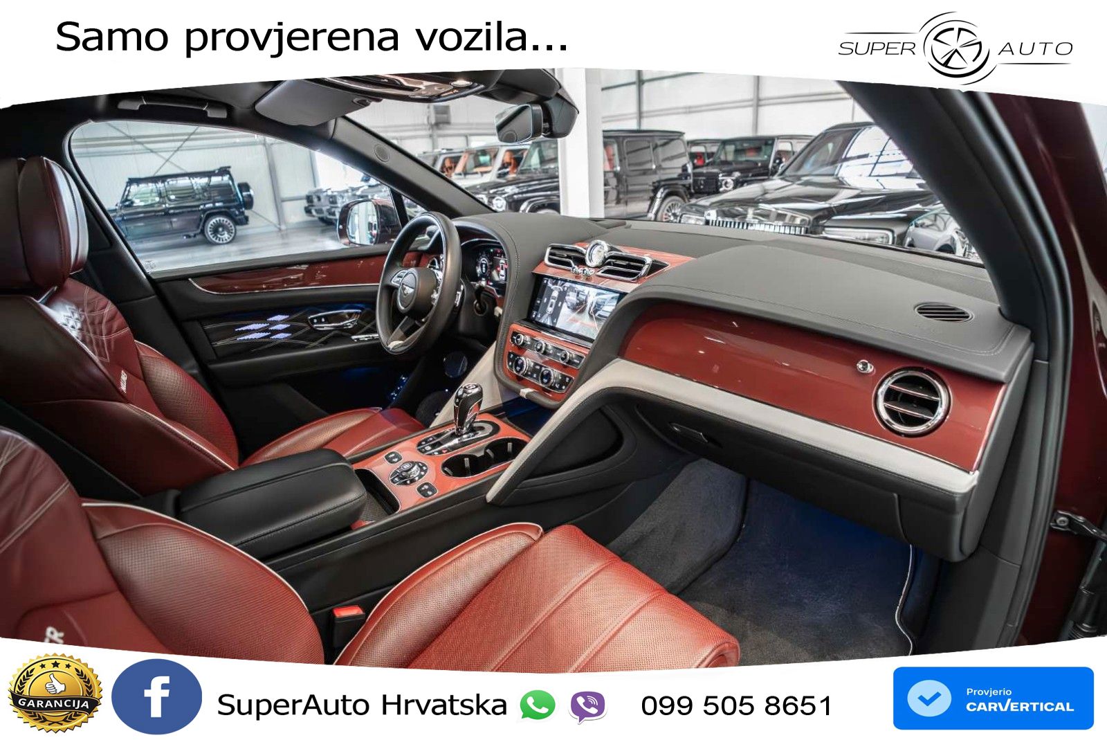 Bentley Bentayga EWB 4.0 V8 (550 KS) 4WD Automatic ZRAČNI+ACC+GR SJED+KAM+PANO