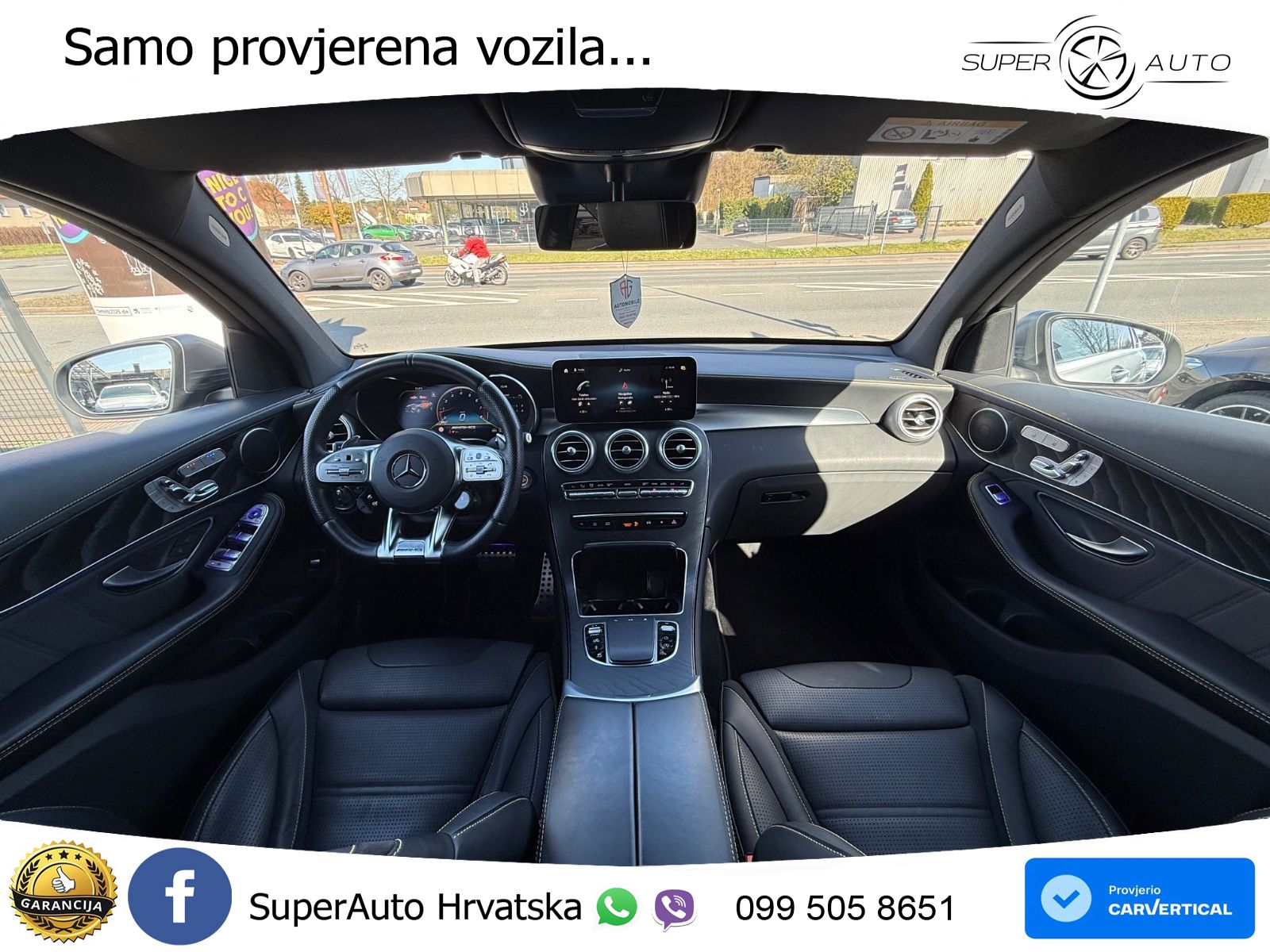 Mercedes GLC Coupe AMG 63 S V8 (510 KS) 4MATIC+ MCT ZRAČNI+ACC+GR SJED+KAM