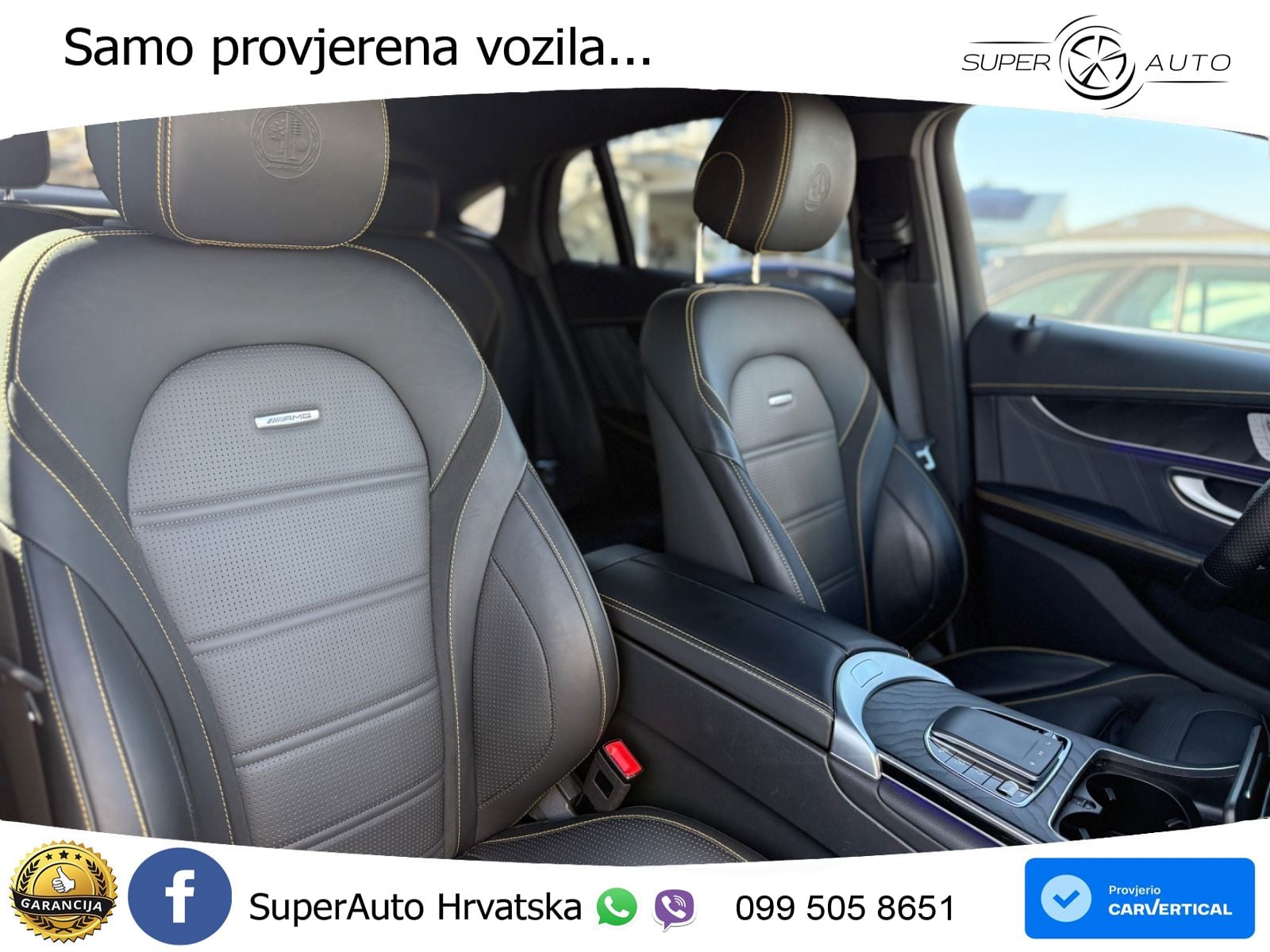 Mercedes GLC Coupe AMG 63 S V8 (510 KS) 4MATIC+ MCT ZRAČNI+ACC+GR SJED+KAM