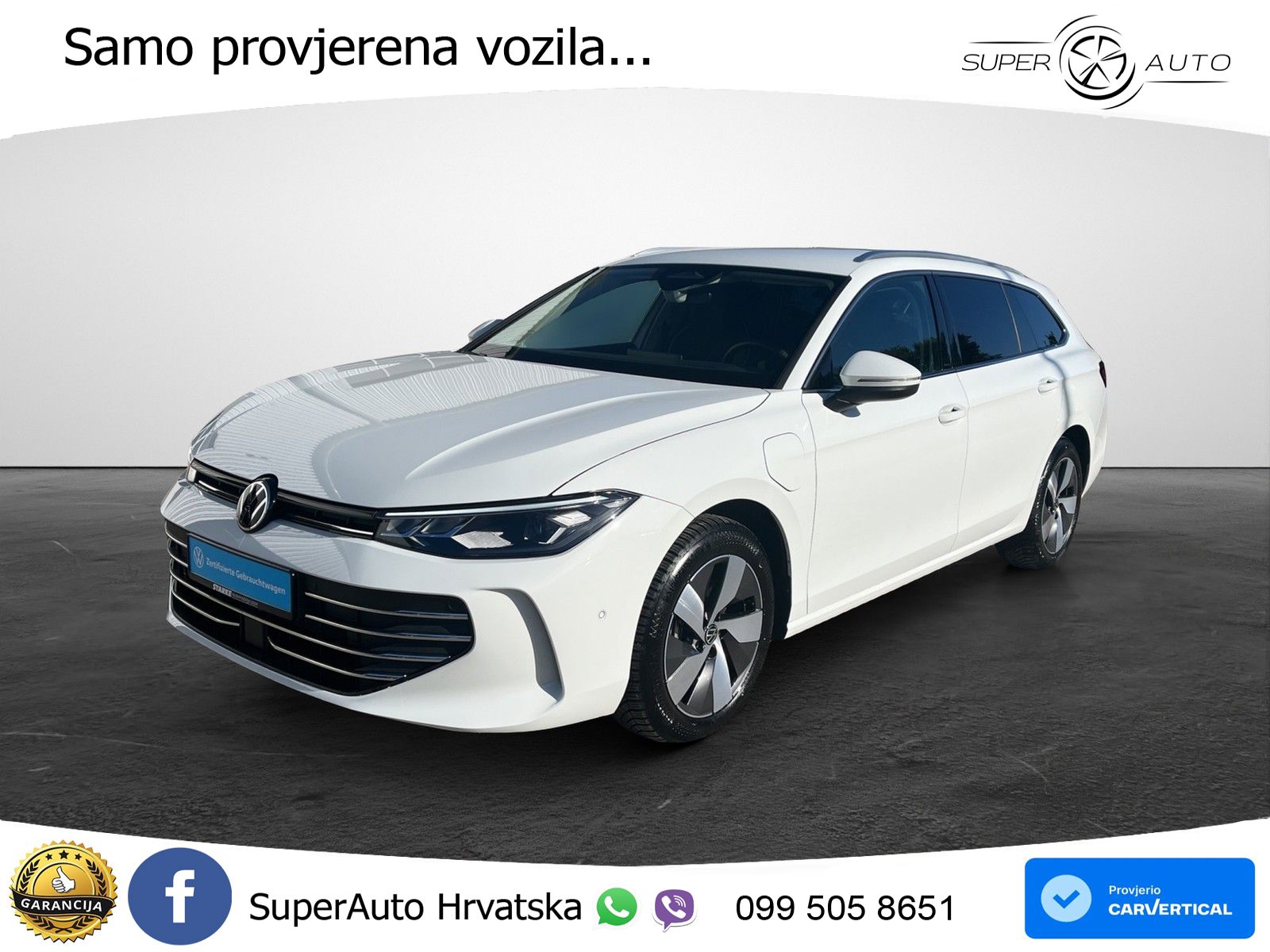 Volkswagen Passat Variant 1.5 TSI (204 KS) eHybrid DSG Business LED+GR SJED+ACC