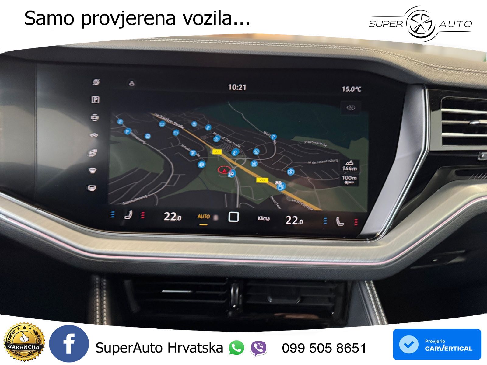Volkswagen Touareg 3.0 V6 TDI (286 KS) 4MOTION Tiptronic LED+GR SJED+ACC