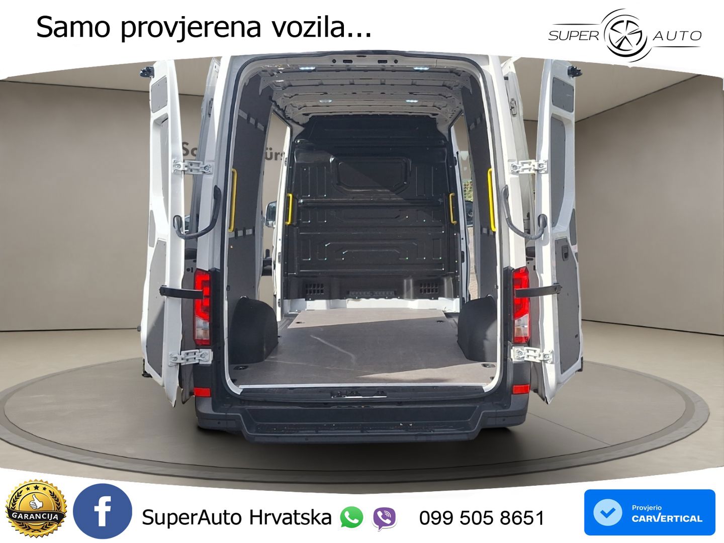 Volkswagen Crafter Kasten 35 MR Hochdach (2 x Schiebetüren) 102 KS