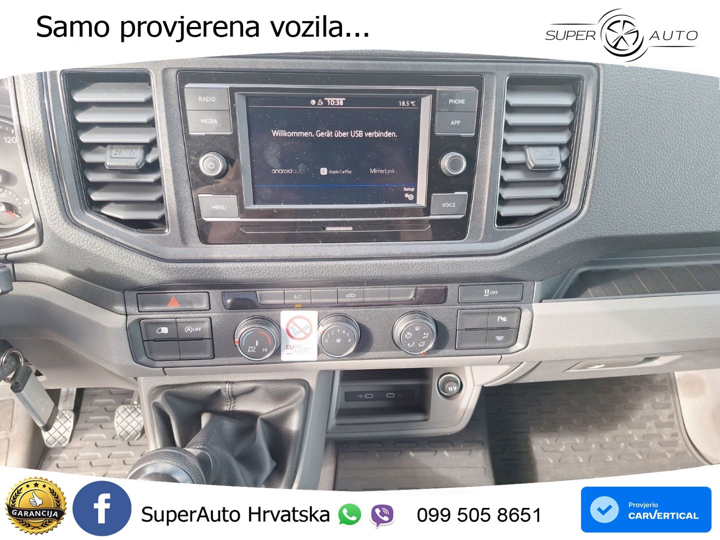 Volkswagen Crafter Kasten 35 MR Hochdach (2 x Schiebetüren) 102 KS