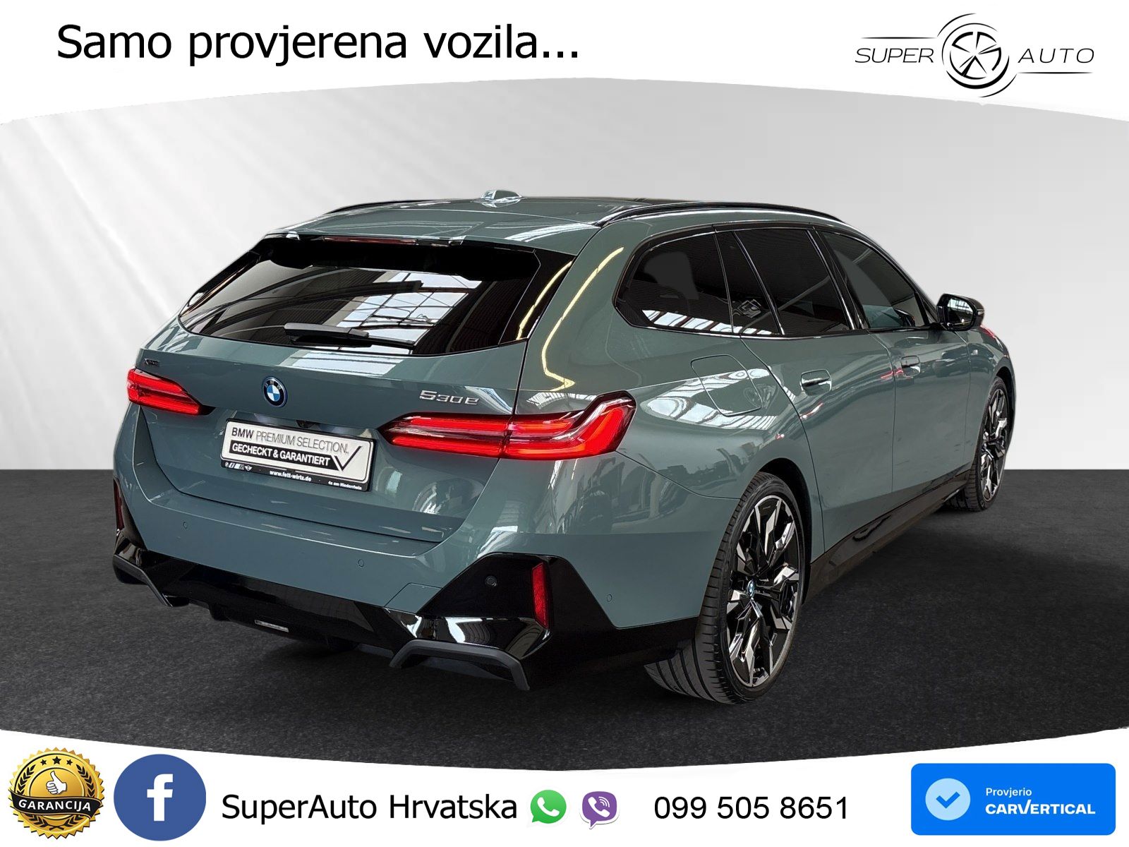 BMW 530e Touring (299 KS) xDrive Steptronic M Sport LED+GR SJED+ACC
